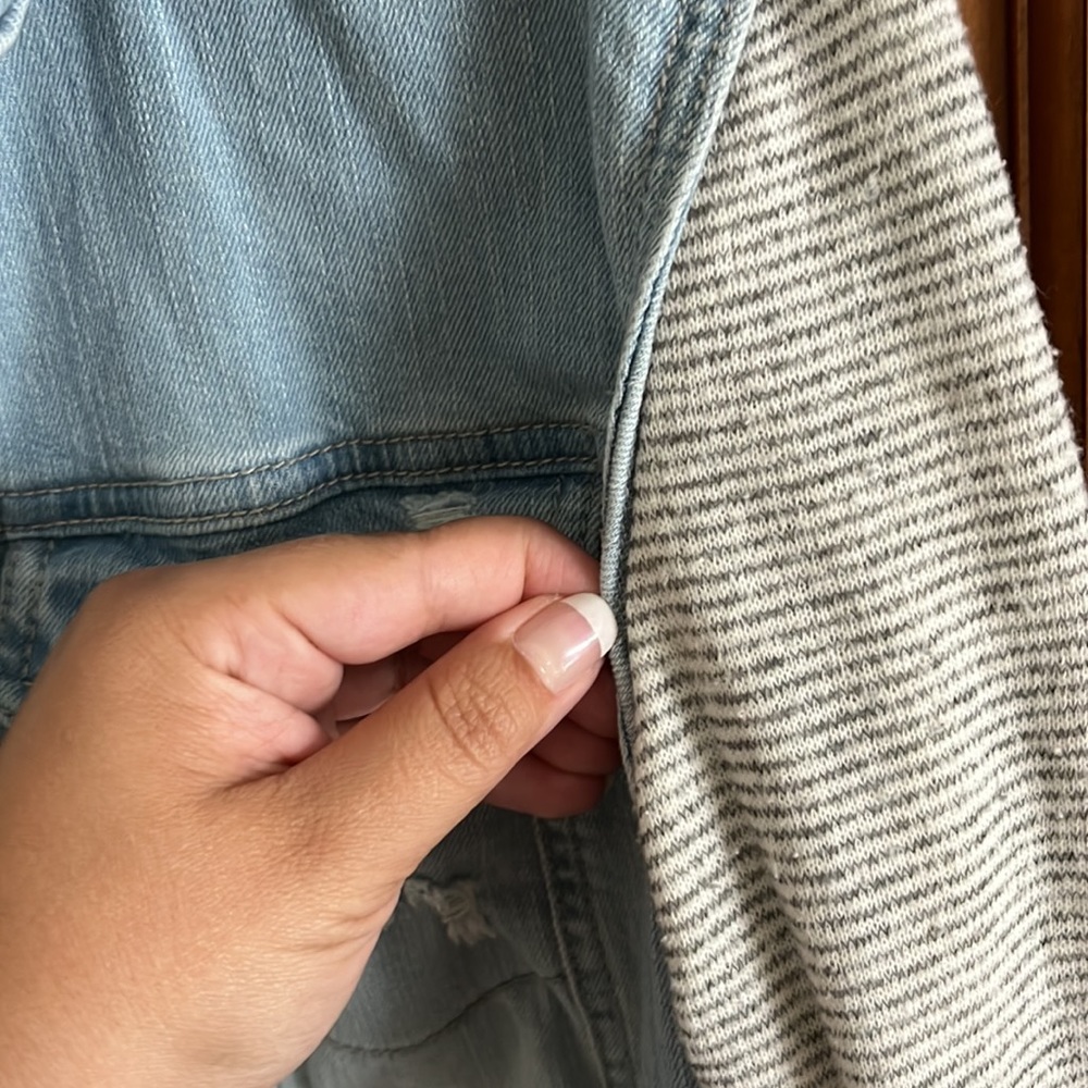 Mossimo Jean/Sweatshirt Jacket - Picture 5 of 10